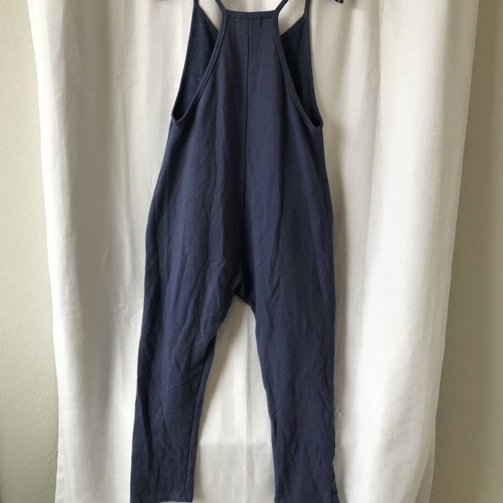 BUCKETLIST Tank Style Jumpsuit Blue Size Medium - Picture 9 of 15